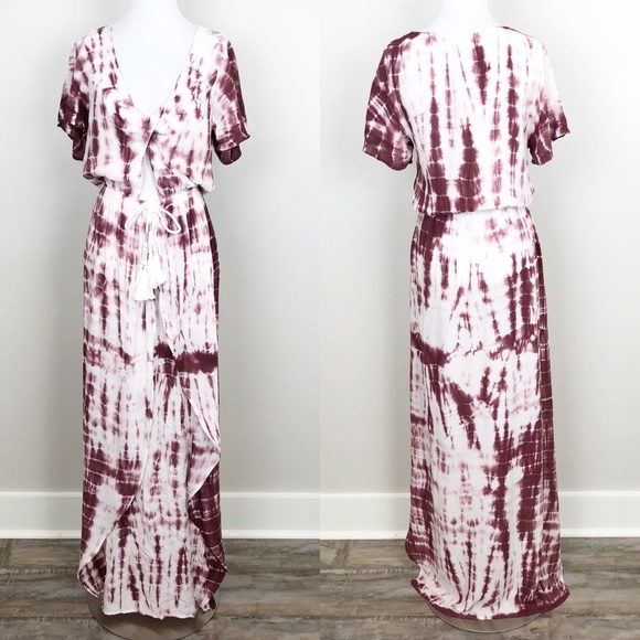 Surf Gypsy Other - Surf Gypsy | Tie Dye Cover Up Maxi Dress Beach New